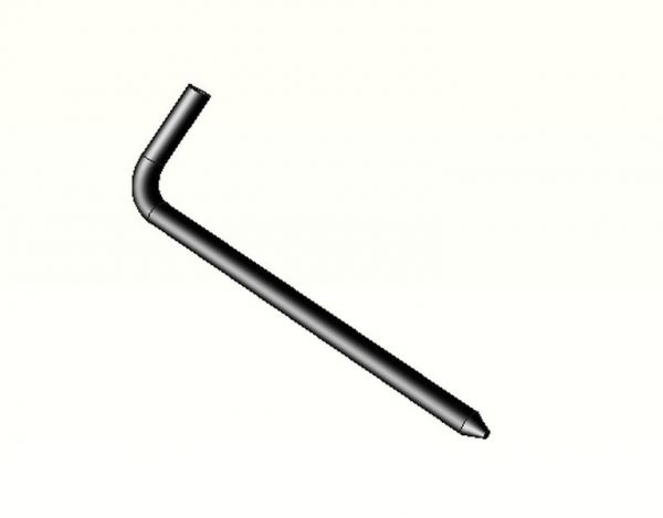 Zinterlock security pin