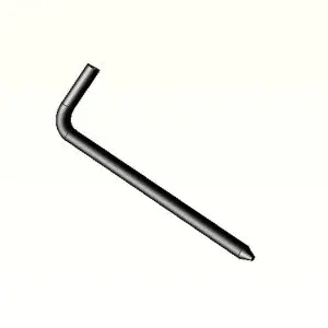 Zinterlock security pin