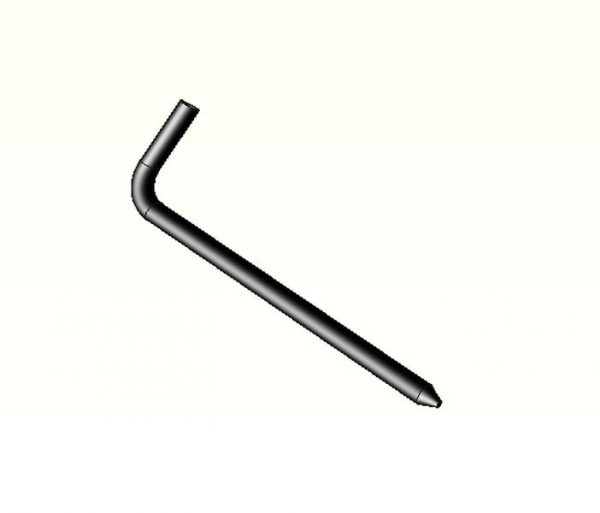 Zinterlock security pin