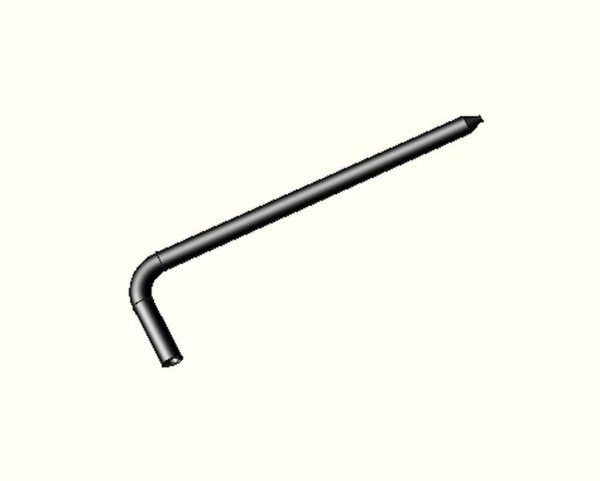 Zinterlock security pin