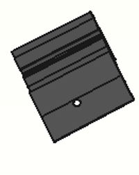 Zinterlock split batten french cleat (60mm)