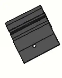 Zinterlock split batten french cleat (60mm)